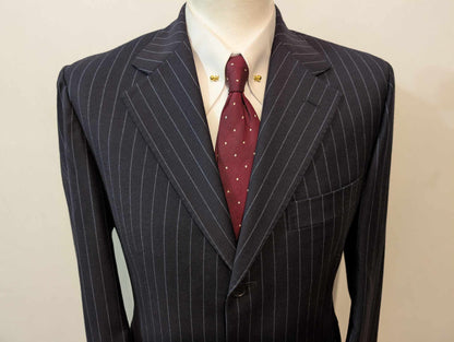 Formidable costume chalkstripe en laine