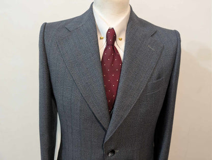 Incroyable costume 3 pièces gris en laine