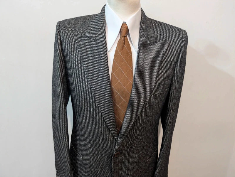 Wunderschöne graue Wolljacke