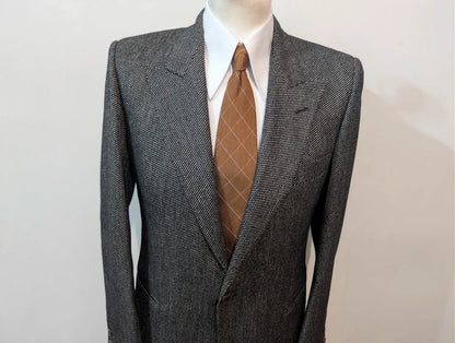 Wunderschöne graue Wolljacke