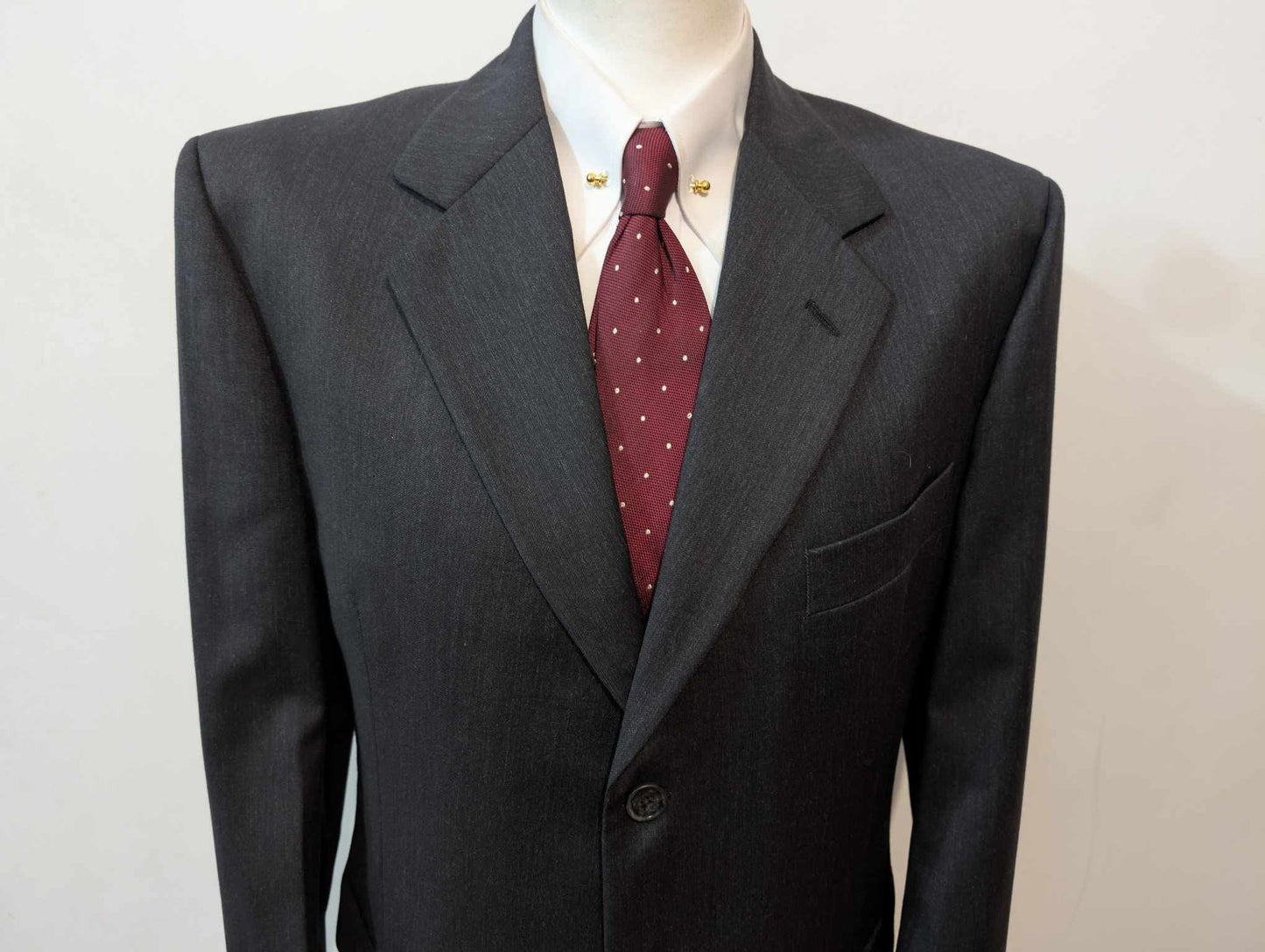 Classique costume gris en laine