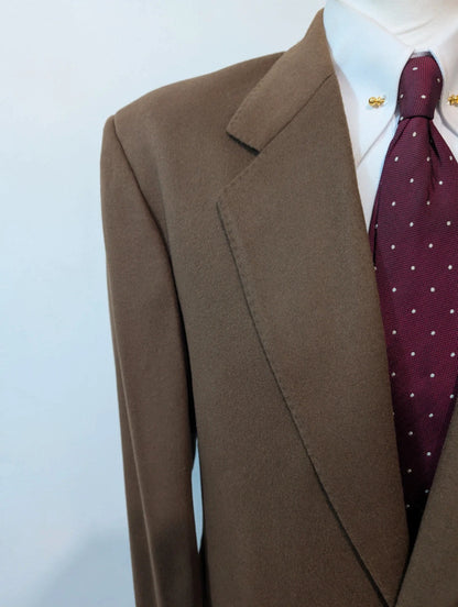 Géniale veste marron en laine
