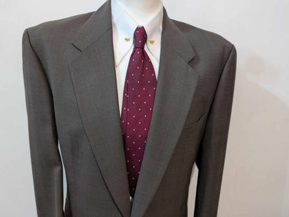 Sympathique costume  gris en laine