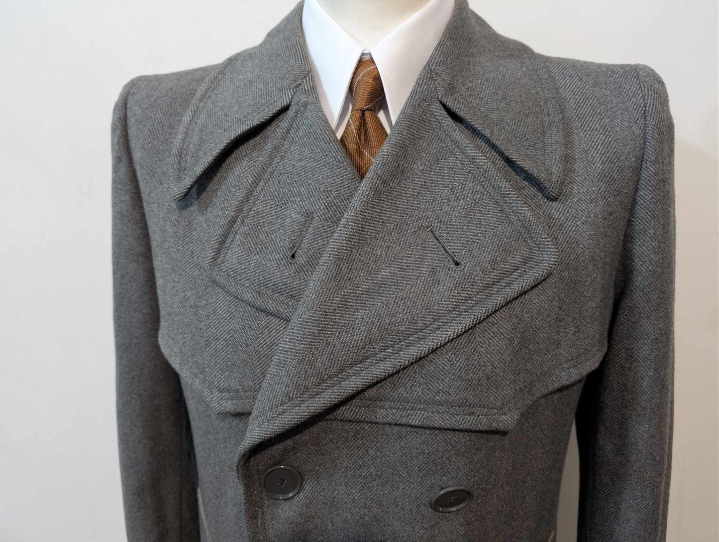 Génial Manteau gris en laine