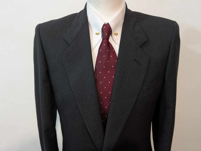 Magnifique costume pinstripe en laine
