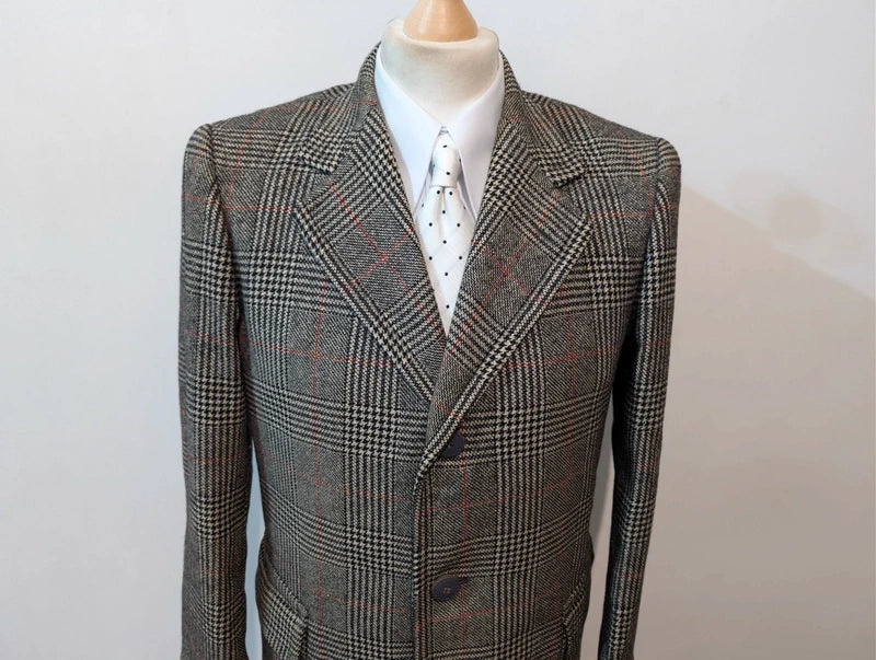 Fabuleux manteau polo coat en tweed