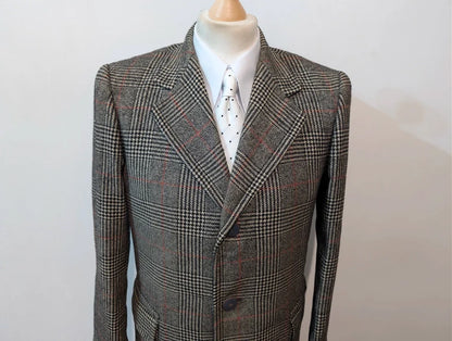 Fabuleux manteau polo coat en tweed