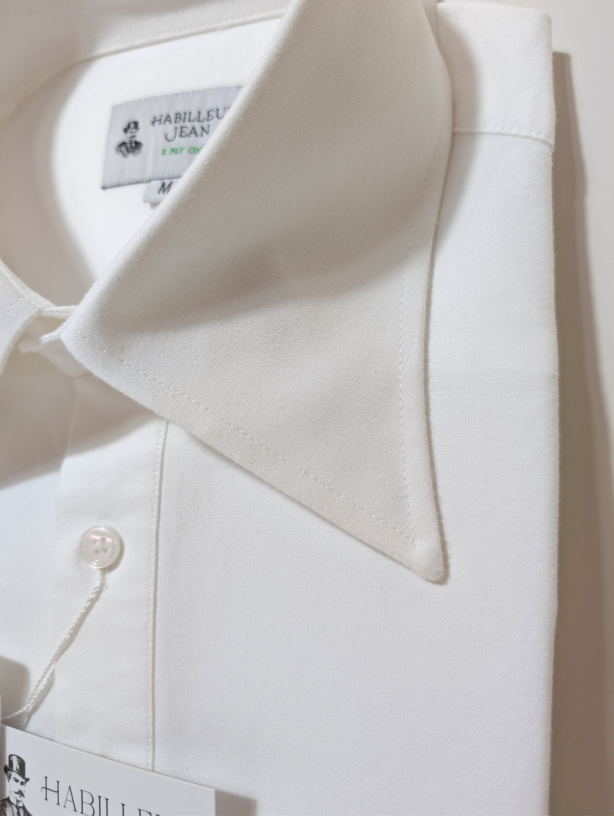 White Oxford Popover