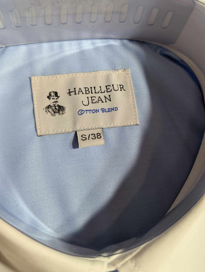 Cotton blend French collar shirt