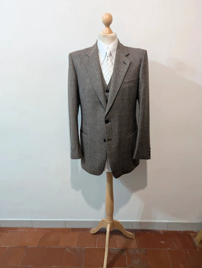 Fabuleux costumes 3 pièces à motif prince de Galles