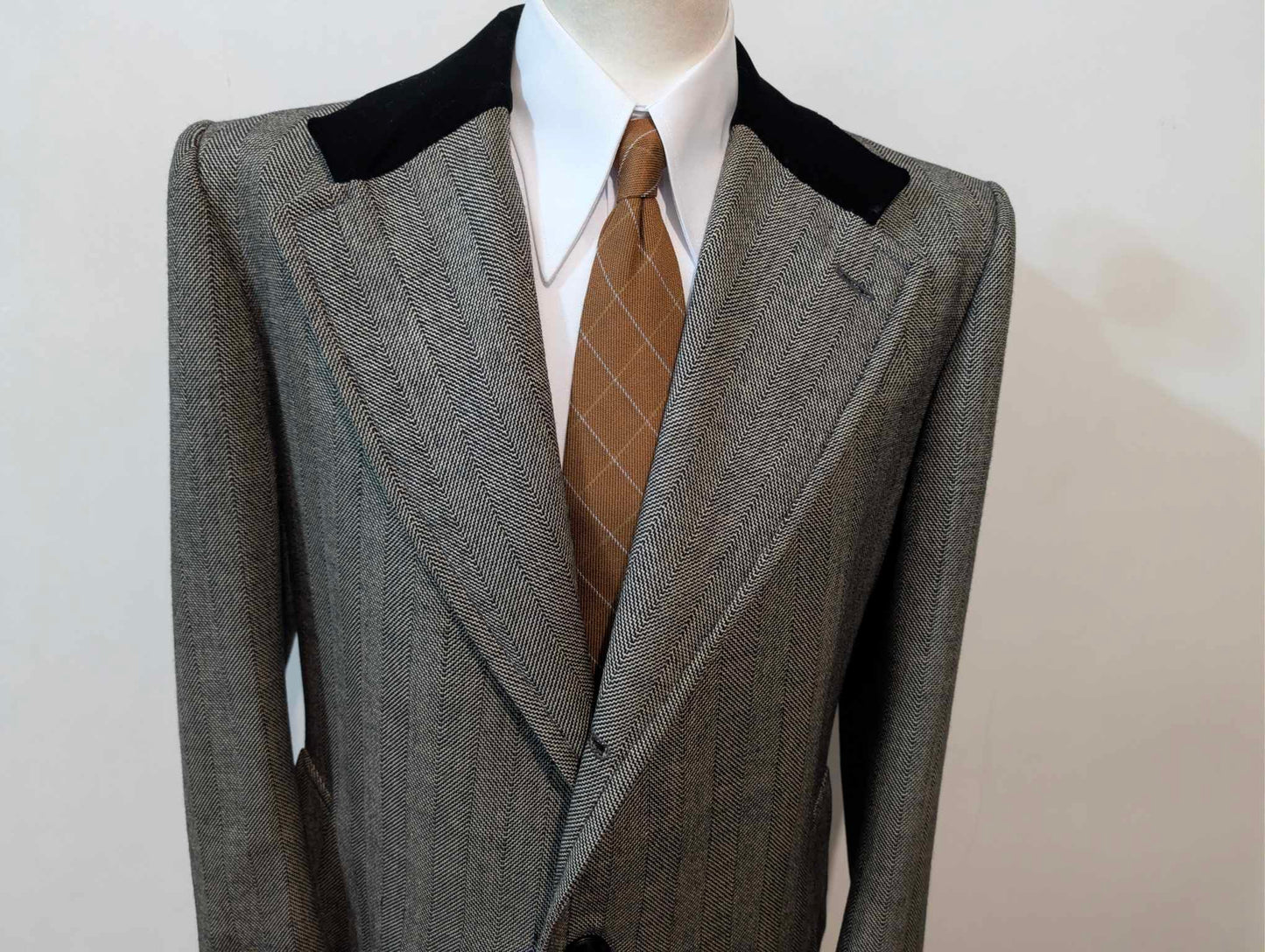 Beeindruckender Chesterfield-Wollmantel