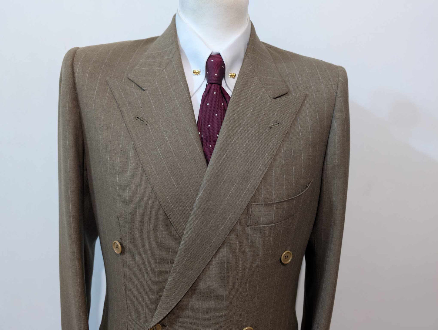 Terrifiant costume croisé bespoke