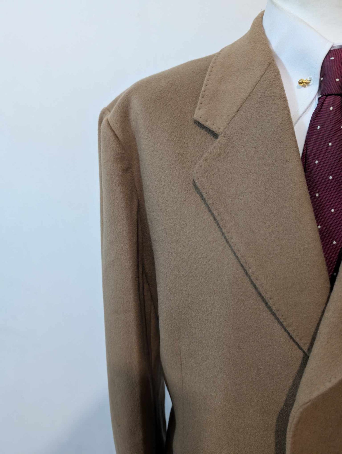 magnifique Manteau camel en laine