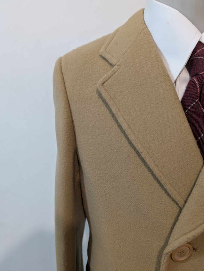 Petit manteau camel en laine