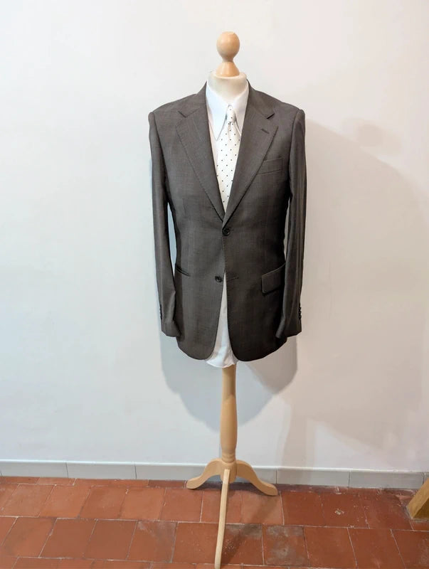 Toller brauner Wollanzug