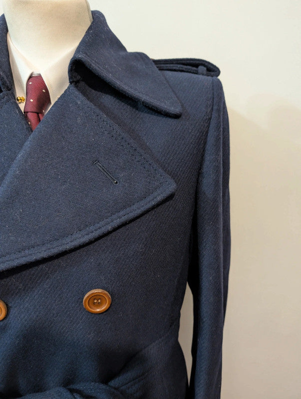 Spectaculaire trench en tweed