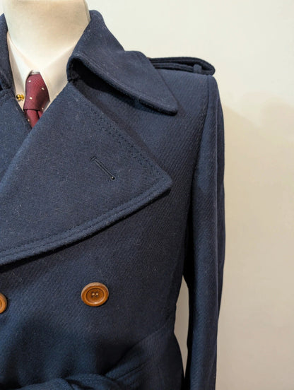 Spectaculaire trench en tweed