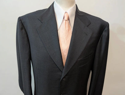 Exceptional gray wool suit