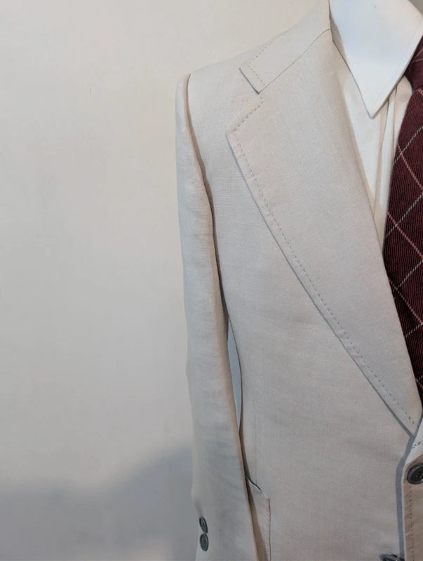 Bright linen jacket