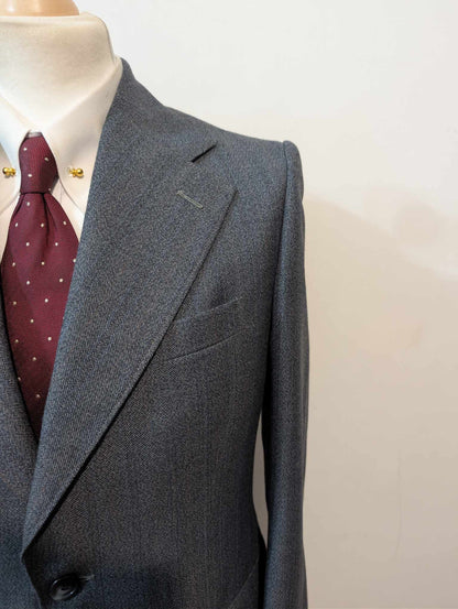 Incroyable costume 3 pièces gris en laine