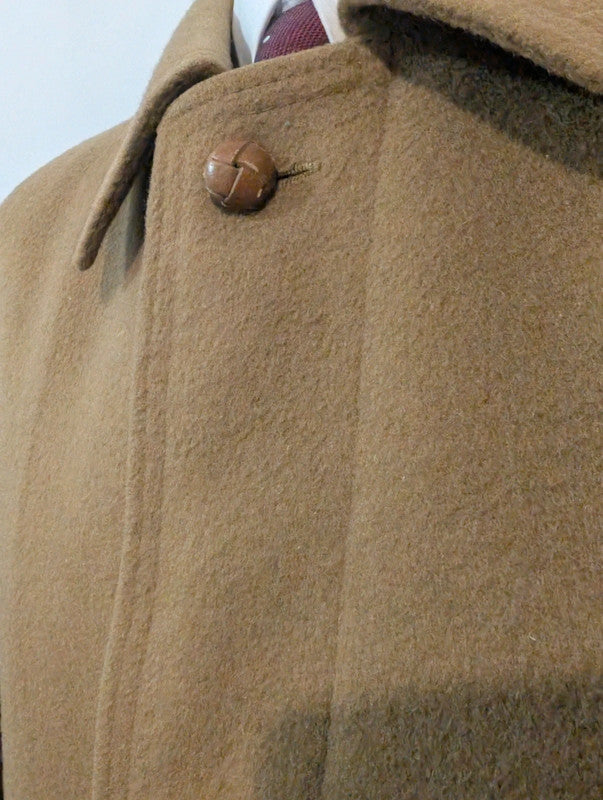 Lumineux loden camel en laine alpaga