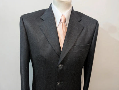 Great flannel grey suit