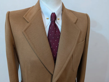 Fabuleuse veste marron camel en laine lourde