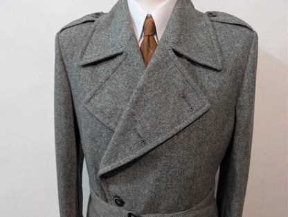 Niedlicher Tweed-Polomantel