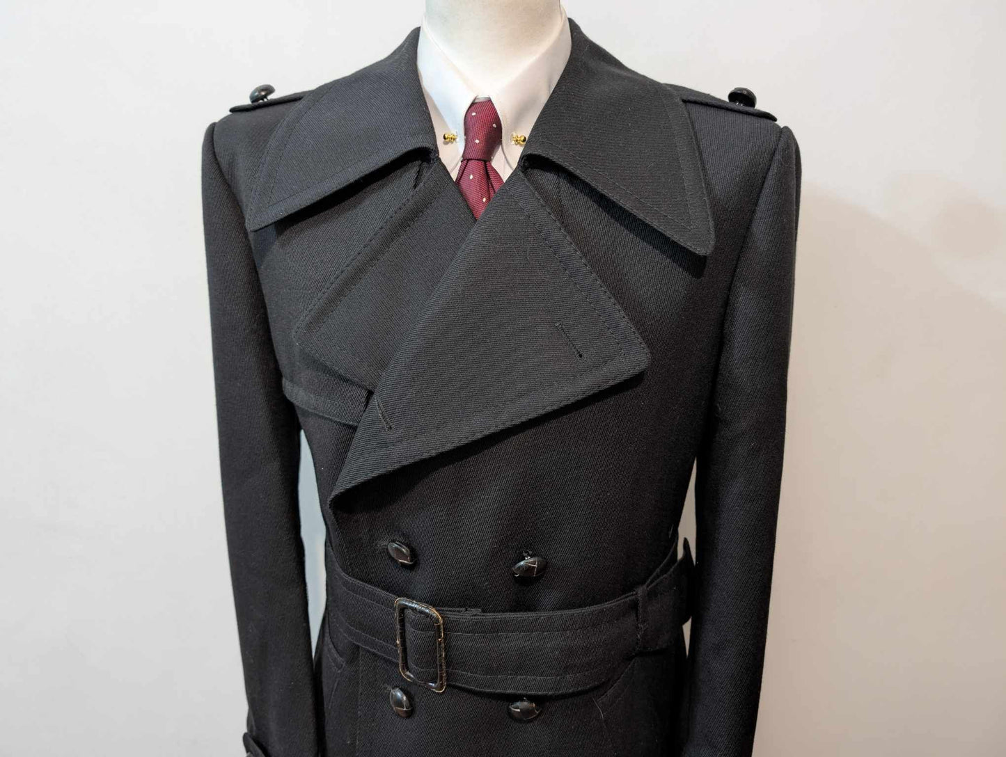 Magnifique trench coat en laine