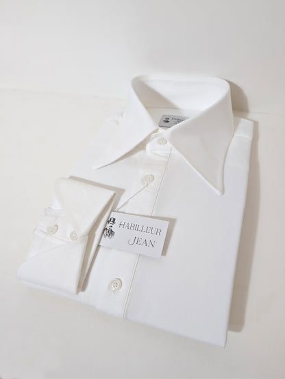 White Oxford Popover