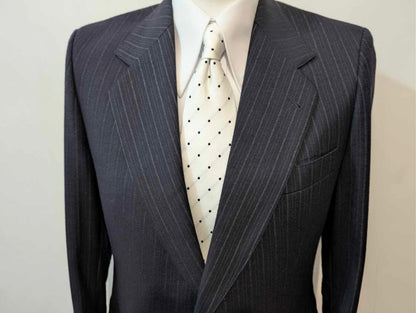 excellent costume pinstripe en flannel de laine