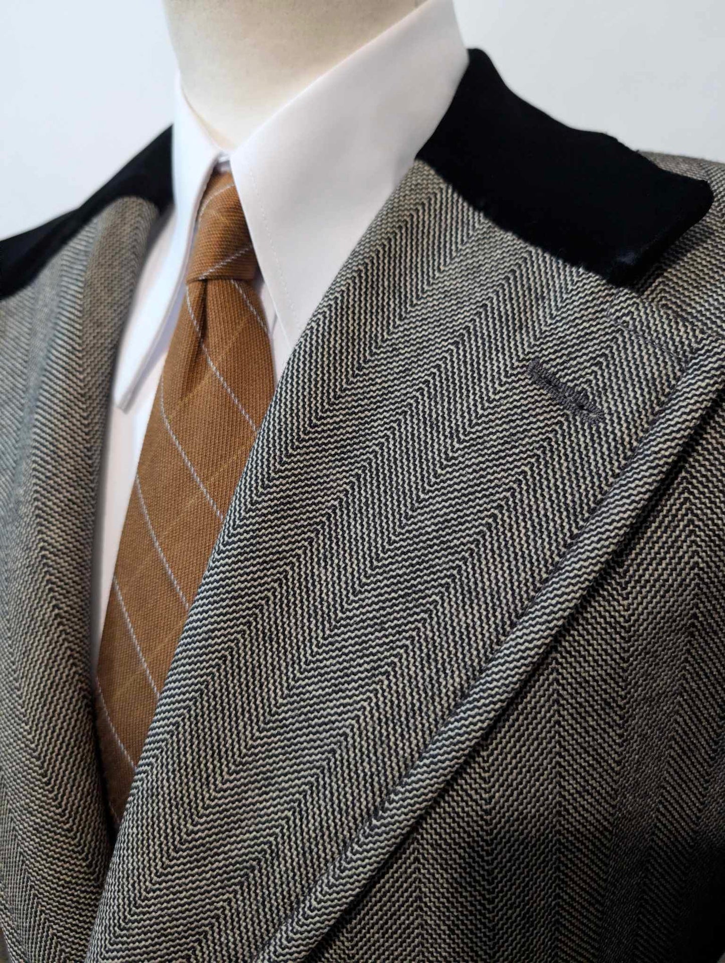 Beeindruckender Chesterfield-Wollmantel