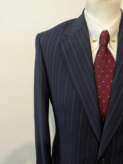 Suprême costume pinstripe en laine