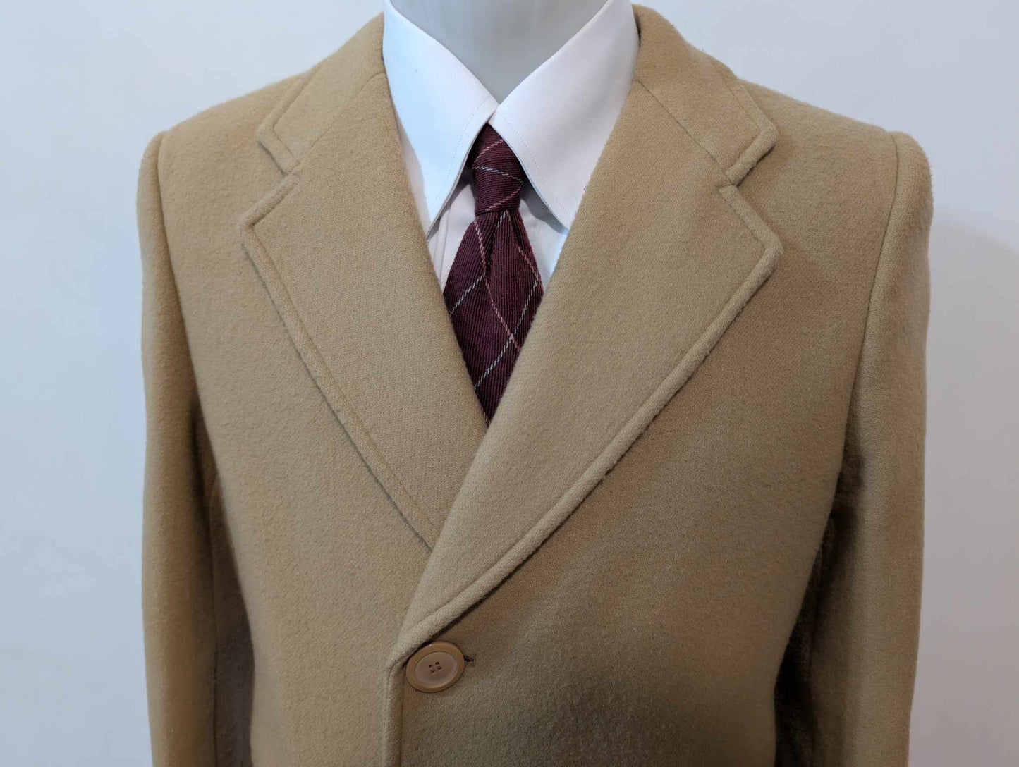 Petit manteau camel en laine