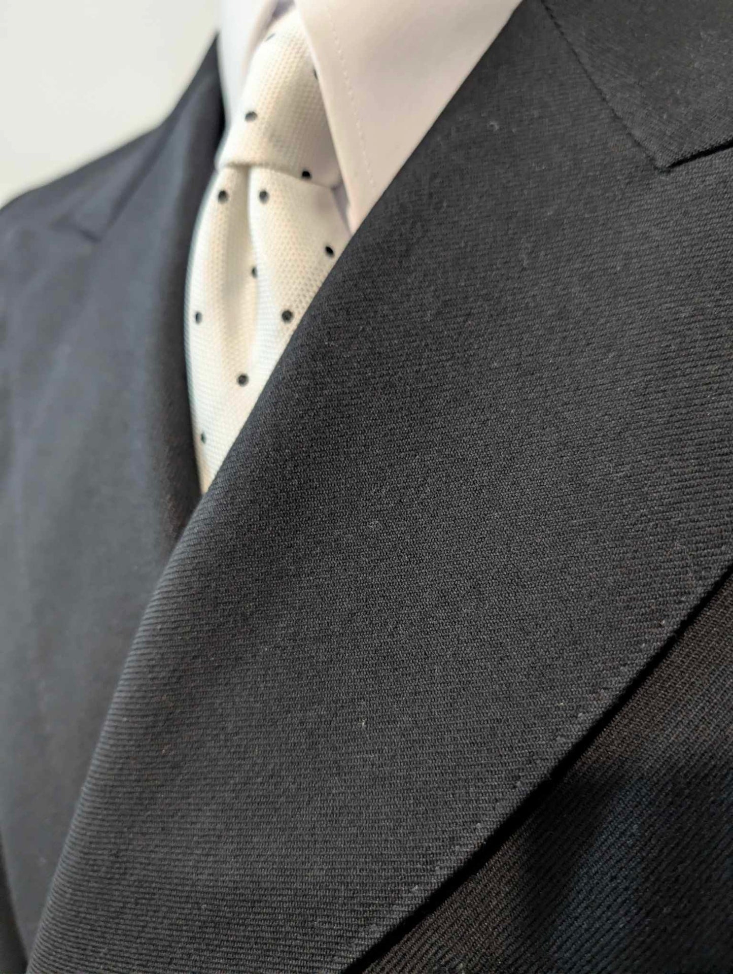 Beeindruckende, zweireihige Wolljacke