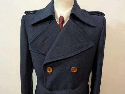 Spectaculaire trench en tweed