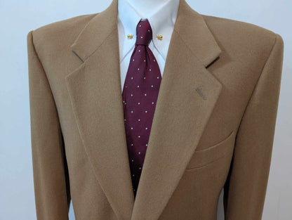 Magnifique veste camel en flanelle lourde