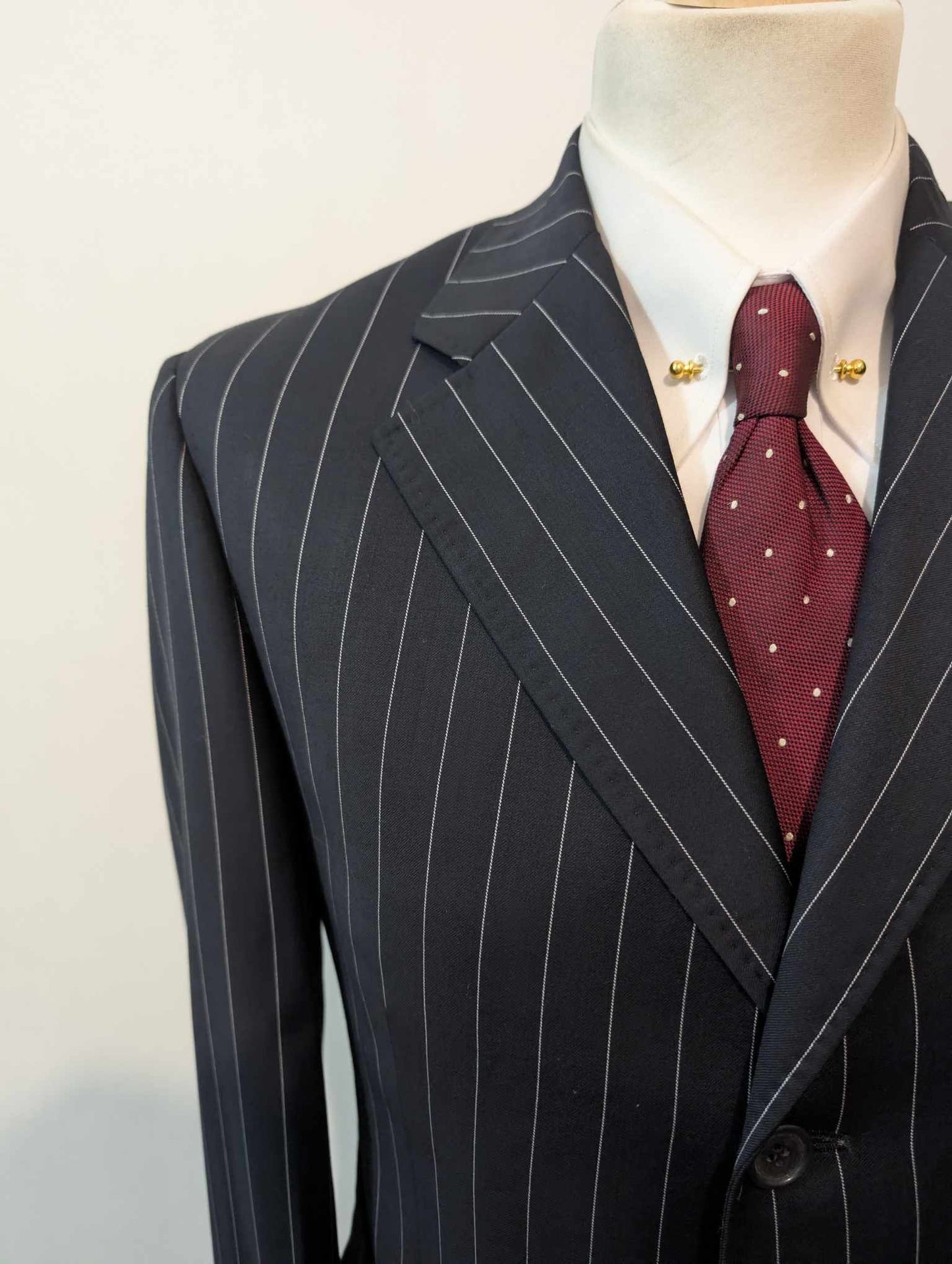 Légendaire costume chalkstripe en laine