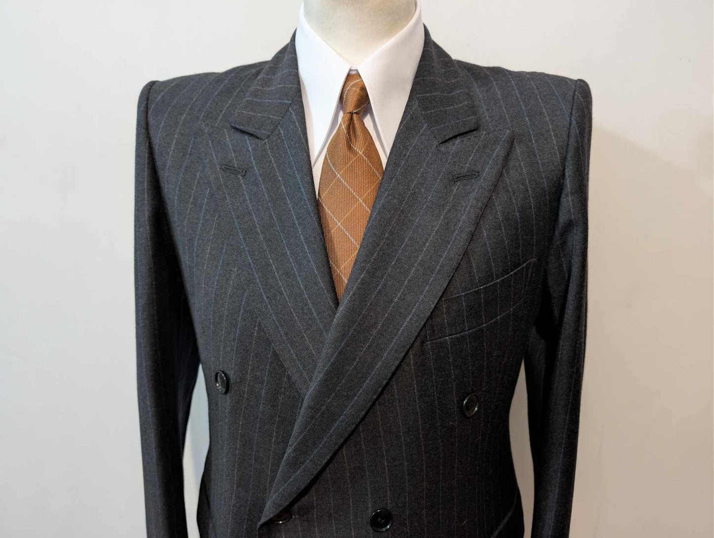 Légendaire costume croisé 3 pièces en laine