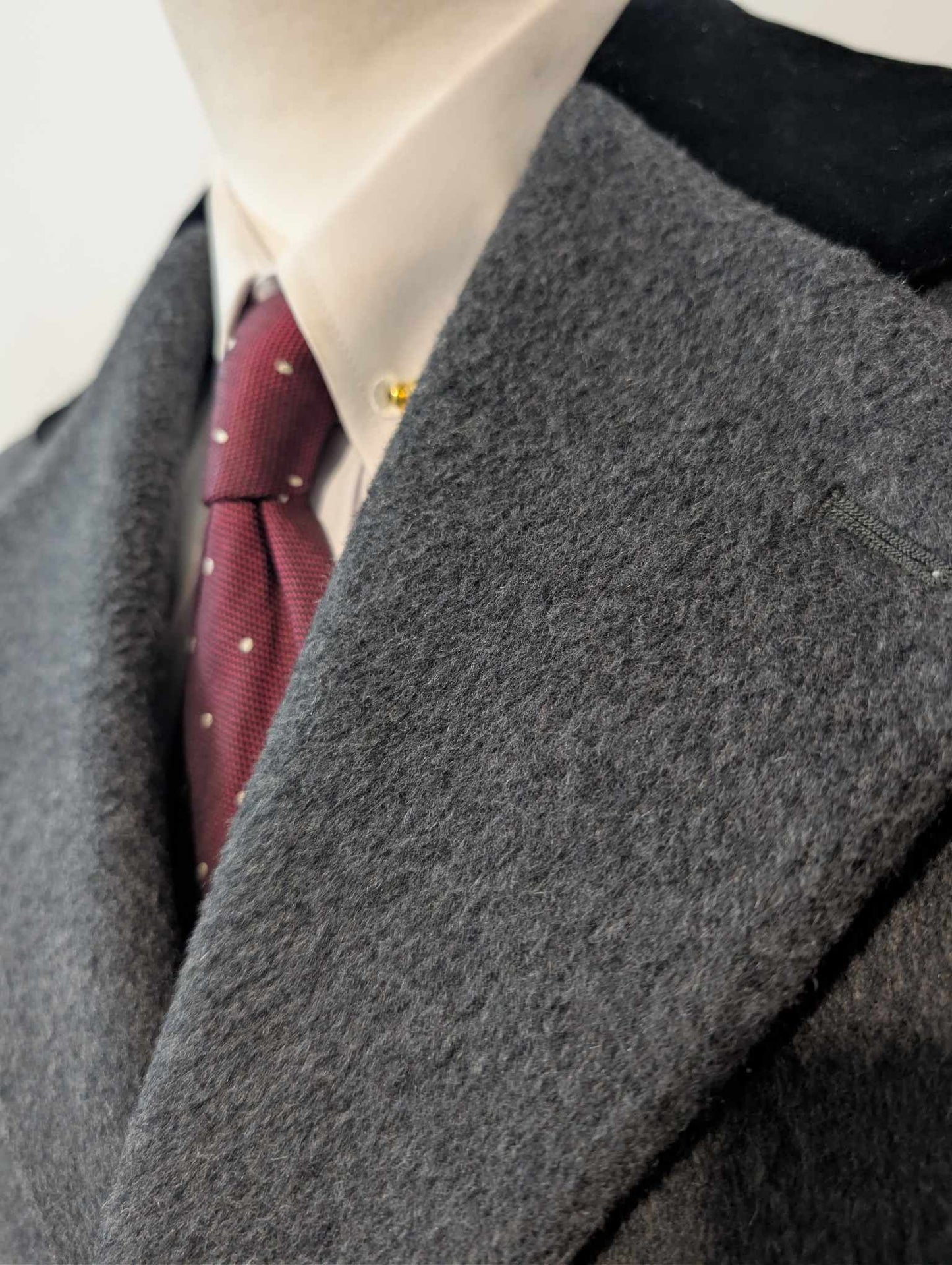 Fabuleux manteau Chesterfield en laine