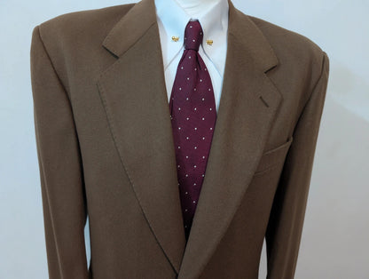 Géniale veste marron en laine