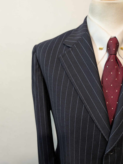 Formidable costume chalkstripe en laine