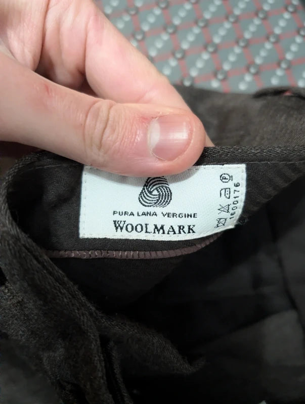 Größe 40FR, wunderschöne braune Wollhose