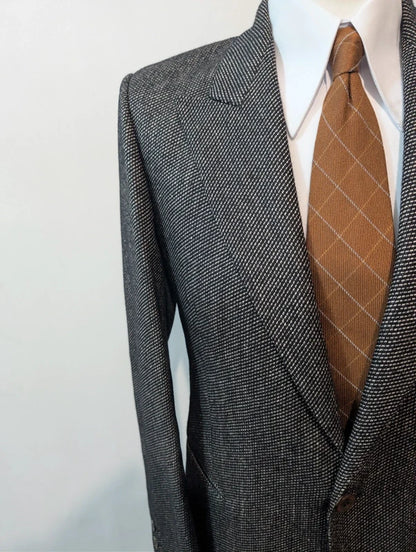 Wunderschöne graue Wolljacke