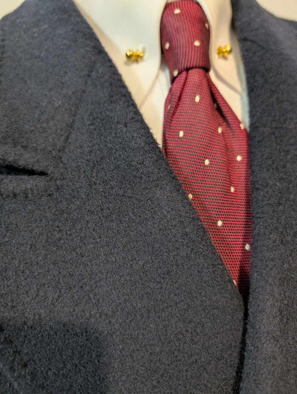 Sublime manteau croisé en laine