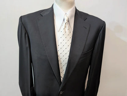 Klassischer marineblauer Wollanzug