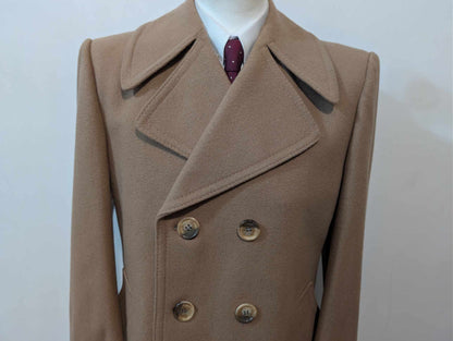 Adorable manteau camel en laine