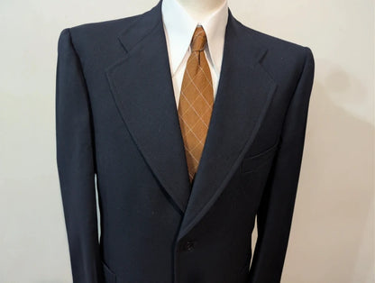 Robuste marineblaue Wolljacke