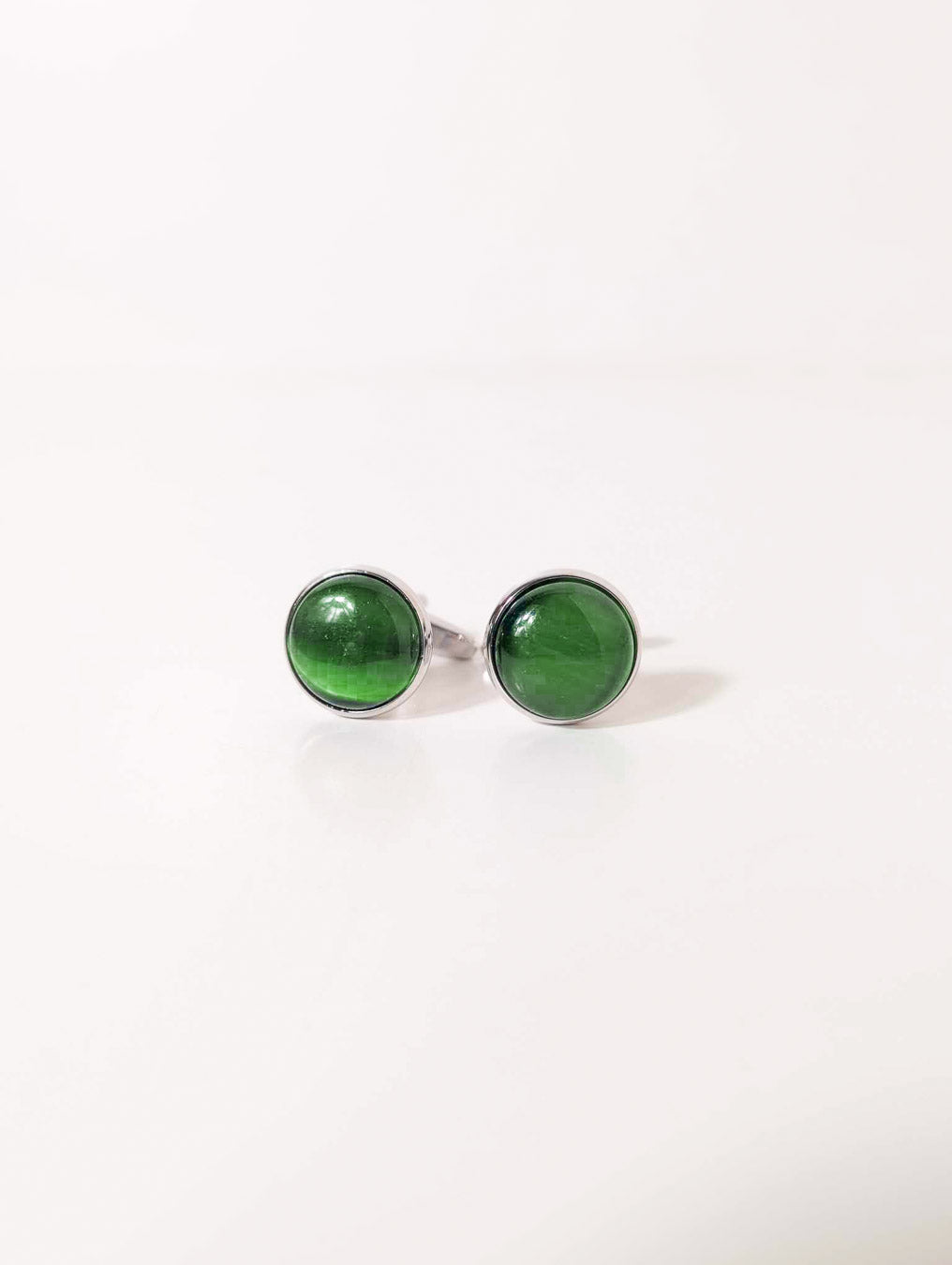Emerald Green Vintage Cufflinks