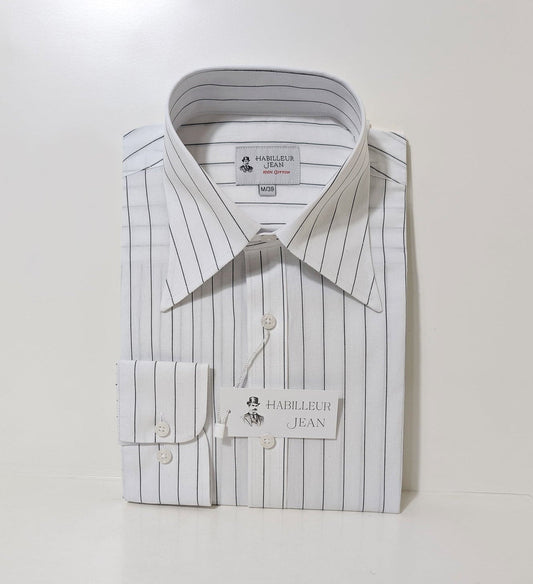 Black striped shirt